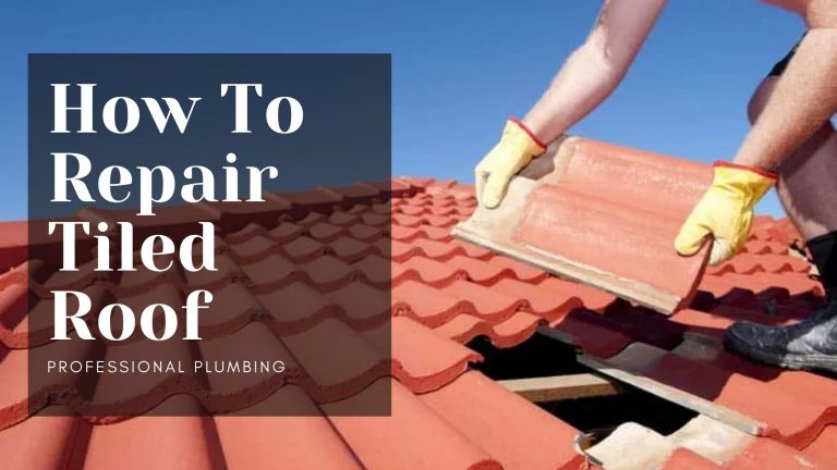 How To Repair Tiled Roof